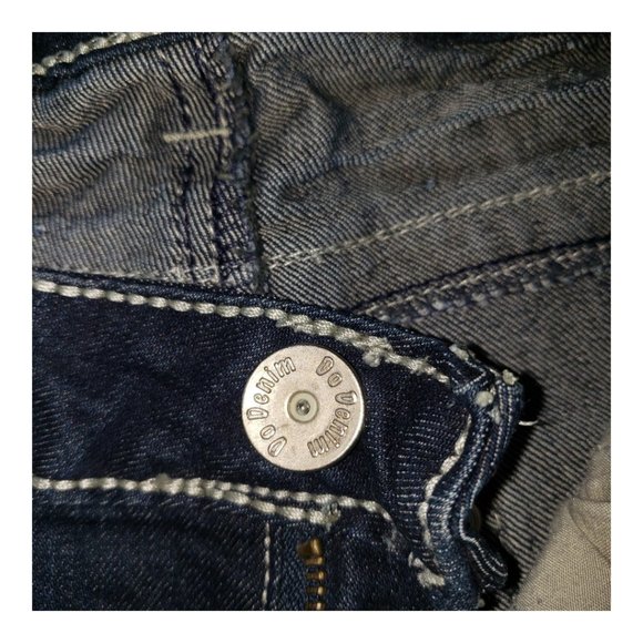 CT145 Do Denim Knee Length Jeans Size 3 - Picture 4 of 6
